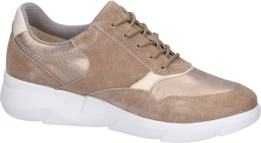 Waldläufer Sneakers met sleehak K-FUNKY veterschoenen lage schoen comfort schoen rits k-breedte