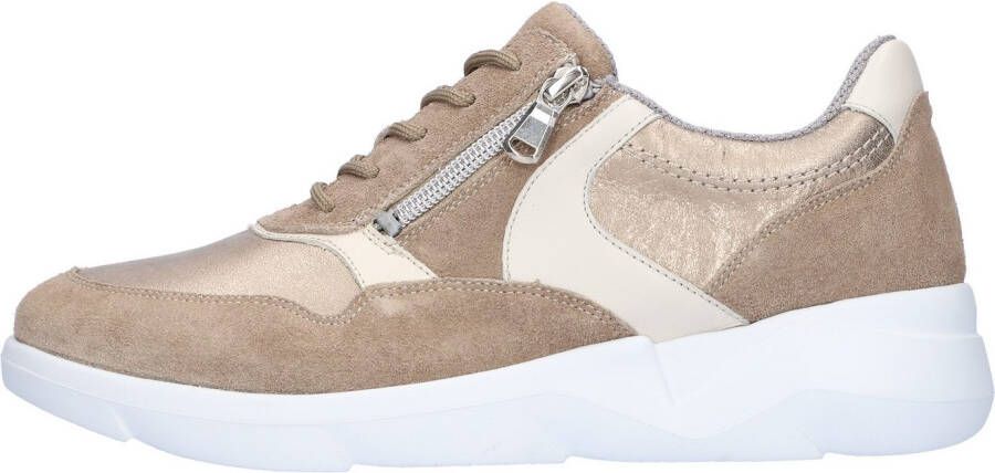 Waldläufer Sneakers met sleehak K-FUNKY veterschoenen lage schoen comfort schoen rits k-breedte