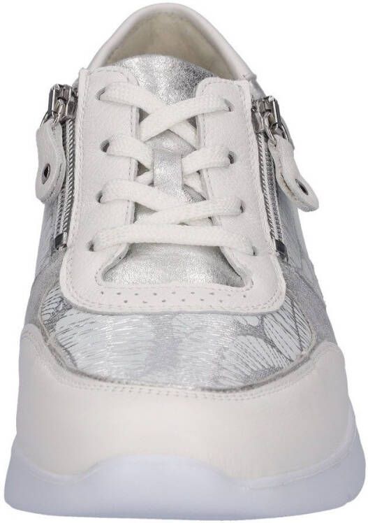 Waldläufer Sneakers met sleehak K-JENNY veterschoenen lage schoen vrijetijdsschoen in comfortwijdte k