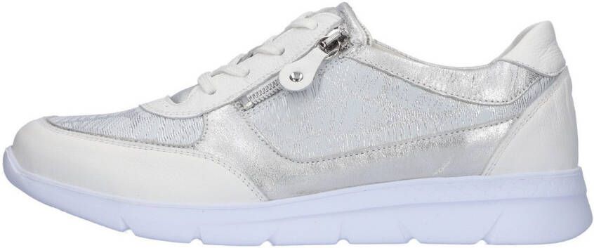 Waldläufer Sneakers met sleehak K-JENNY veterschoenen lage schoen vrijetijdsschoen in comfortwijdte k