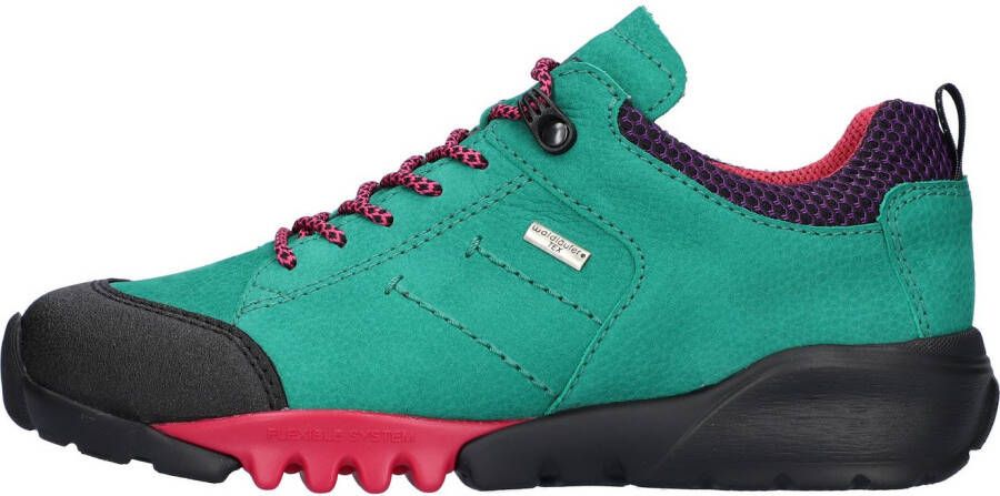 Waldläufer Trekkingschoenen H-AMIATA vrijetijdsschoen lage schoen veterschoen met tex-membraan h-wijdte