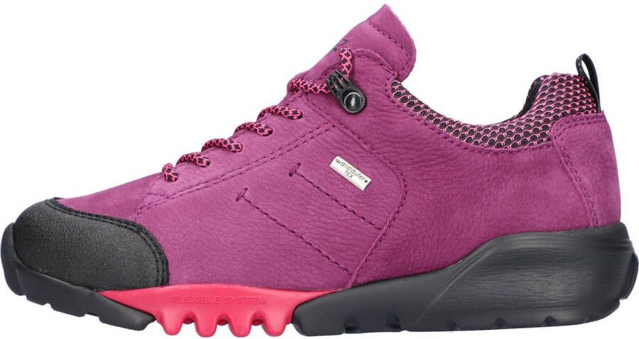 Waldläufer Trekkingschoenen H-AMIATA vrijetijdsschoen lage schoen veterschoen met tex-membraan h-wijdte
