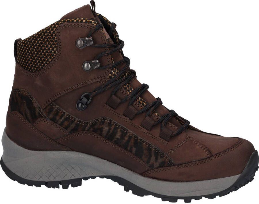 Waldläufer Trekkingschoenen H-EMMA outdoor veterschoenen high-top met tex-membraan breedte h (zeer breed)