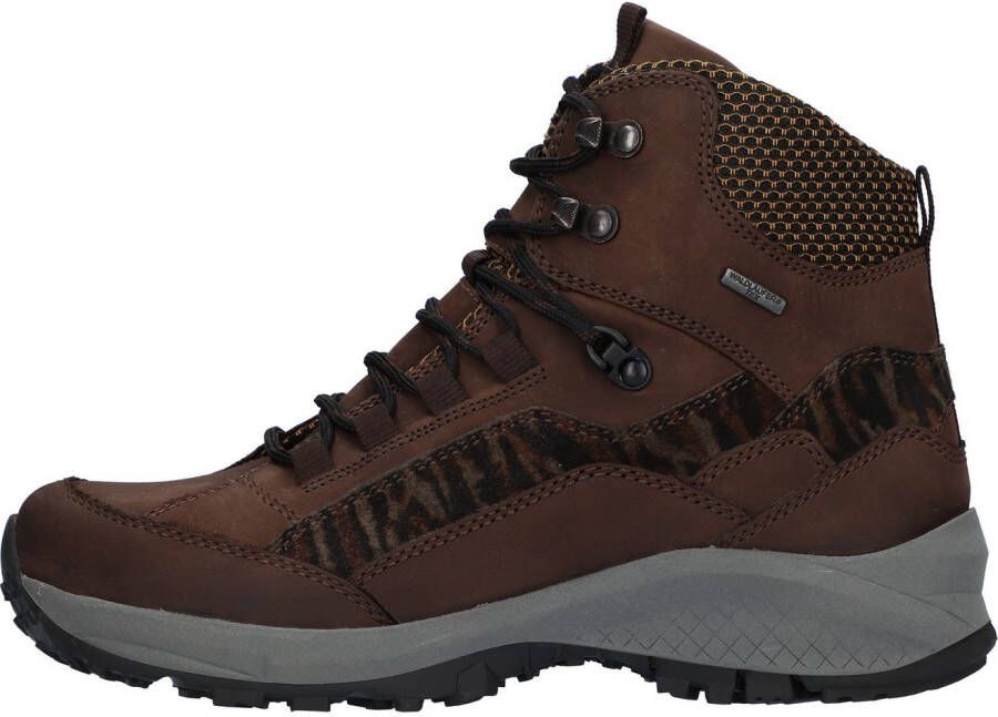 Waldläufer Trekkingschoenen H-EMMA outdoor veterschoenen high-top met tex-membraan breedte h (zeer breed)