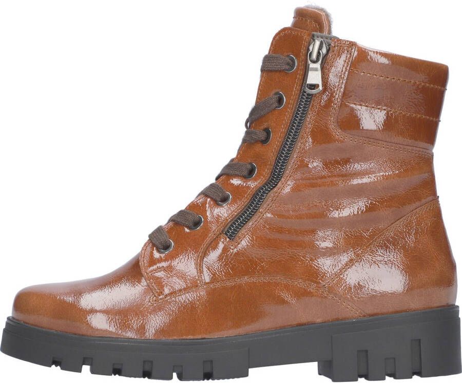 Waldläufer Veterlaarsjes H-SERENA veterschoenen lakenkellaars in comfortabele breedte g (=breed)