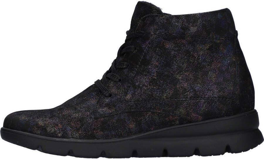 Waldläufer Veterschoenen H-Bruni winterlaarzen metallic look in comfortabele breedte g (= breed)