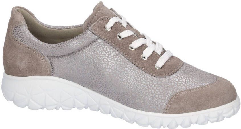 Waldläufer Veterschoenen Havy sneaker lage schoen vrijetijdsschoen in comfortbreedte h (= zeer breed)
