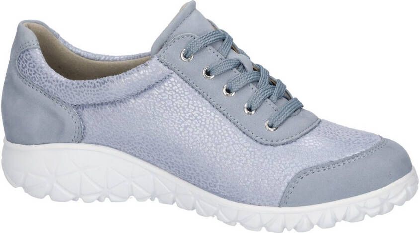 Waldläufer Veterschoenen HAVY-SOFT vrijetijdsschoen lage schoen comfortschoen met rits h-wijdte