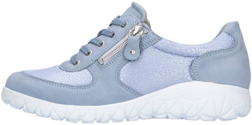 Waldläufer Veterschoenen HAVY-SOFT vrijetijdsschoen lage schoen comfortschoen met rits h-wijdte