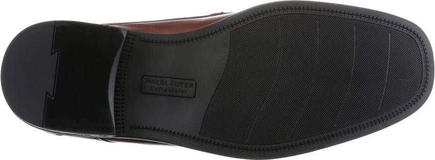 Waldläufer Veterschoenen Henry in comfortabele breedte g (=wijd) vrijetijdsschoen lage schoen veterschoen