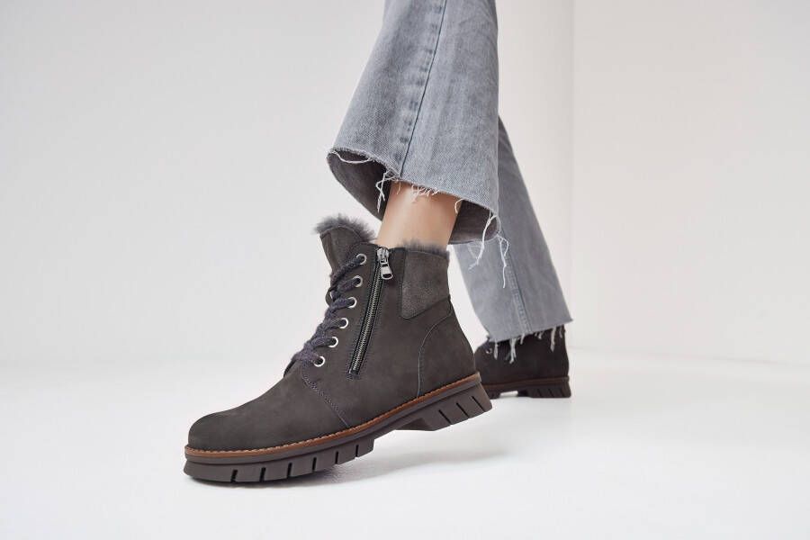 Waldläufer Winterlaarsjes H-XARA winterlaarzen comfort schoen in comfortabele breedte g (= breed)