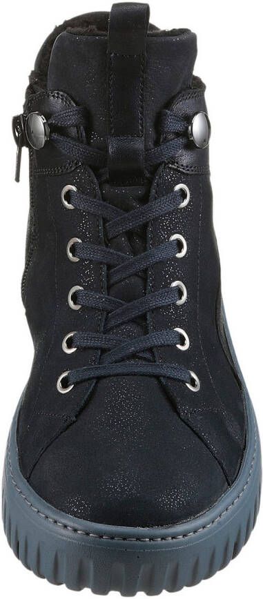 Waldläufer Winterlaarzen H-LIVIA veterschoenen comfort-enkellaars in comfortabele breedte g (= breed)