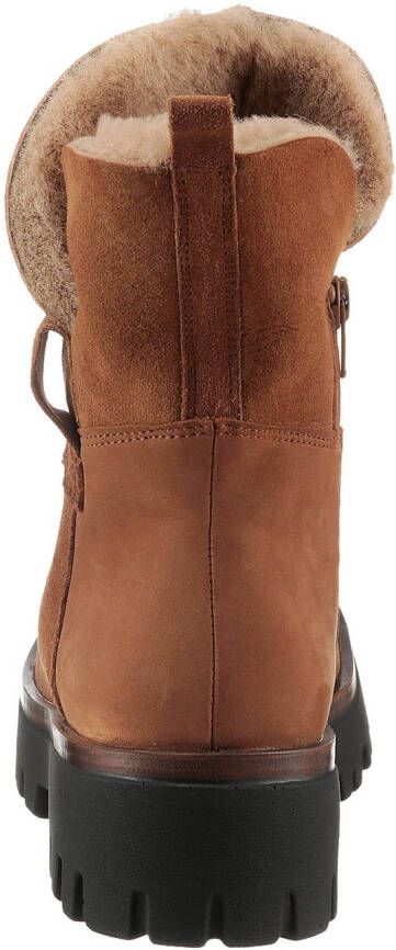 Waldläufer Winterlaarzen H-LONDON comfortboots profielzool met knuffelige kraag comfortabele breedte g