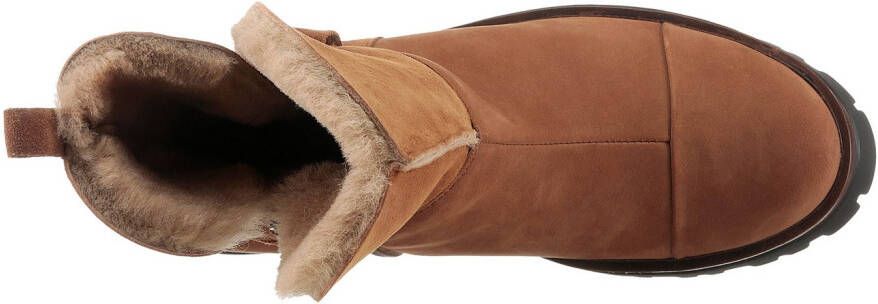 Waldläufer Winterlaarzen H-LONDON comfortboots profielzool met knuffelige kraag comfortabele breedte g