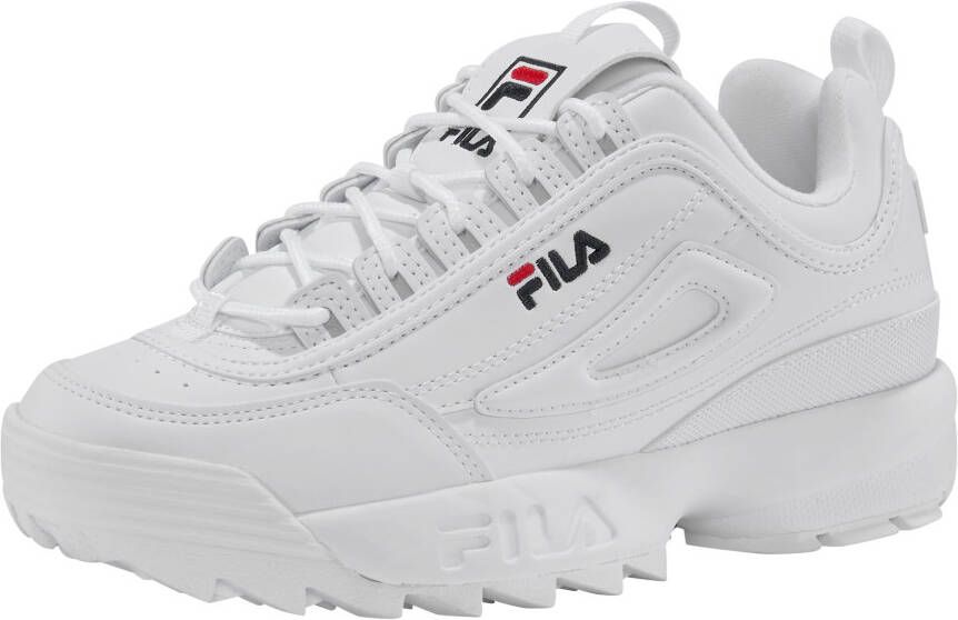 Fila Witte Polyester Sneaker met Contrasterende Details White Dames - Foto 4