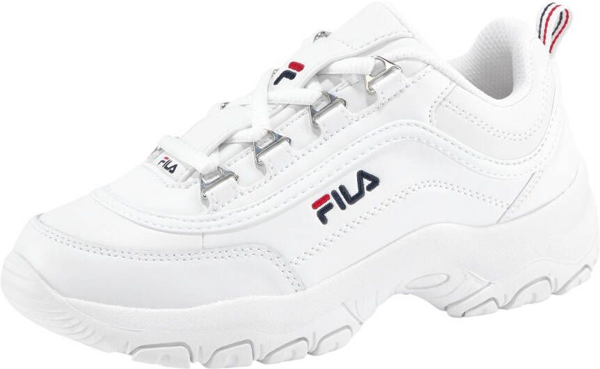 Fila Strada Low sneakers wit Meisjes Imitatieleer Meerkleurig 34 - Foto 9