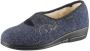 Fischer -Dames blauw pantoffel gesloten - Thumbnail 3