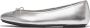 Fitflop Ballerina's Delicato Bow Loafer lage schoen slipper in metallic look smalle vorm - Thumbnail 2