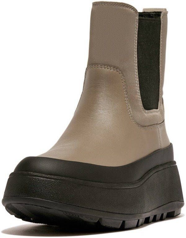 FitFlop F-Mode Waterbestendige Flatform Chelsea Laarzen GRIJS - Foto 2