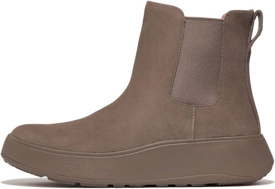 Fitflop Chelsea-boots F-MODE Plateaustiefels chunky boots met plateausool aanhaaklus