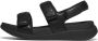 FitFlop Sandaal F-Mode Go Adjustable Flatform Back-Strap Sandals Zwart - Thumbnail 3