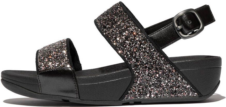 Fitflop Sandalen LULU wedge sandaal zomerschoen met glitter