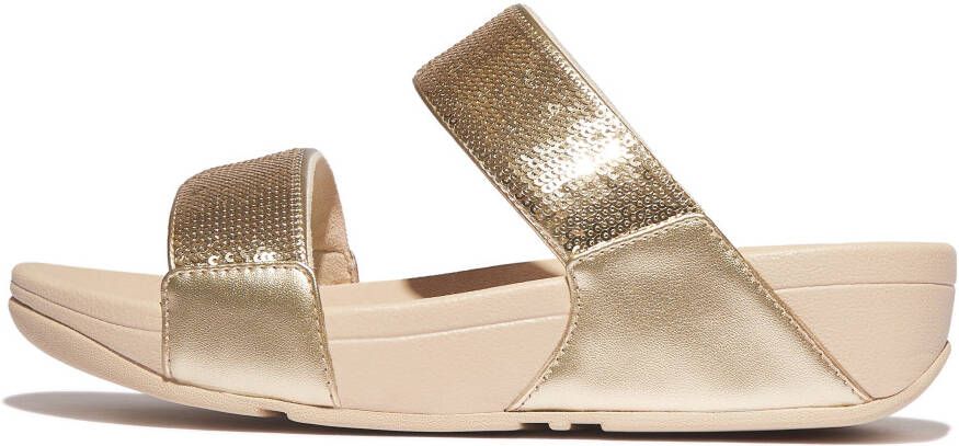 Fitflop Sleehakmuiltjes LULU sleehak sandaal zomerschoen in smalle vorm