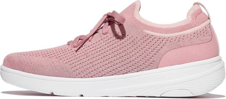 Fitflop Slip-on sneakers SUPER-Q slip-on sneaker instapschoen met sleehak
