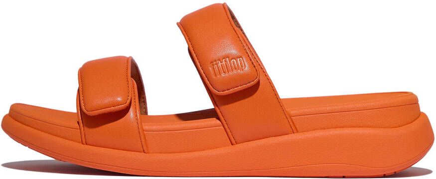 Fitflop Slippers F-MODE GO plateausandaal met dempende microwobbleboard technologie