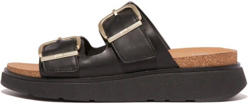 Fitflop Slippers GEN-FF sleehak zomerschoen slippers met microwobbleboard binnenzool - Foto 1
