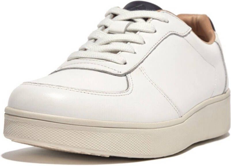 Fitflop Sneakers Rally met gepolsterde schaprand vrijetijdsschoen lage schoen veterschoen