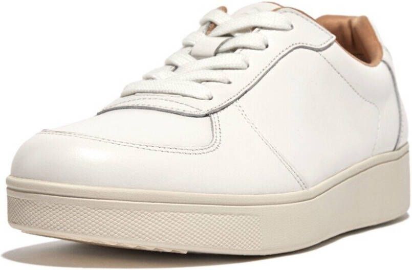 FitFlop Rally Leather Panel Sneakers Wit Vrouw - Foto 1