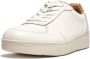 FitFlop Rally Leather Panel Sneakers Wit Vrouw - Thumbnail 1