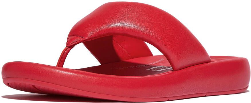 Fitflop Teenslippers IQUSHION D-LUXE flats slides sandaal met zachte teenband