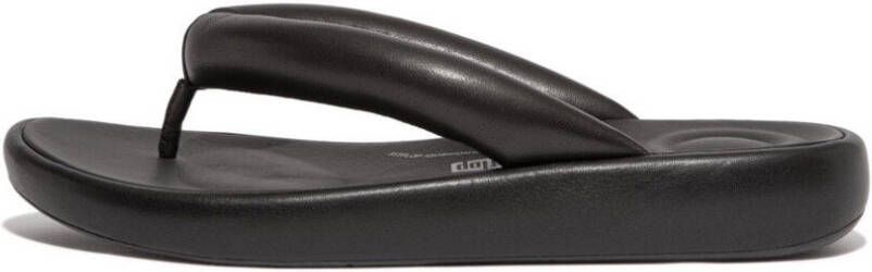 Fitflop Teenslippers IQUSHION D-LUXE PADDED LEATHER FLIP-FLOPS zomerschoen slippers met zachte tussenstuk voor de tenen
