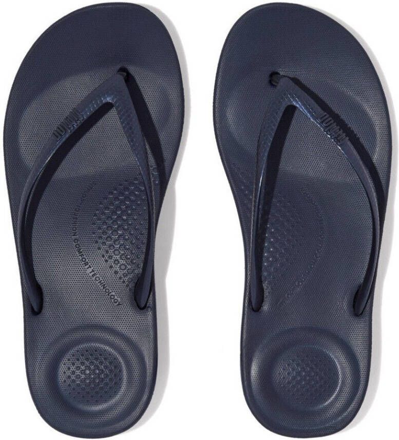 Fitflop Teenslippers IQushion sleehak zomerschoen slipper in smalle vorm - Foto 3