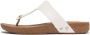 Fitflop Teenslippers IQUSHION LEATHER TOE-POST SANDALS zomerschoen met iqushion-technologie voor langdurig draagcomfort - Thumbnail 2