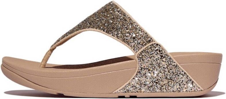 Fitflop Teenslippers LULU Badslipper slides sandaal met glitter