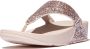 FitFlop Lulu Multi-Tonal Glitter Toe-Post Sandals Vrouwen Nude Rose Mix - Thumbnail 2