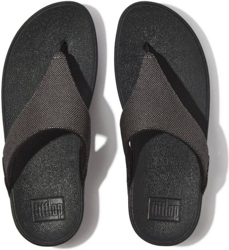 Fitflop Teenslippers LULU GLITZ sleehak zomerschoen microwobbleboard comfortabel voetbed - Foto 2