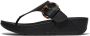 Fitflop Teenslippers LULU RESIN-BUCKLE LEATHER TOE-POST SANDALS - Thumbnail 2