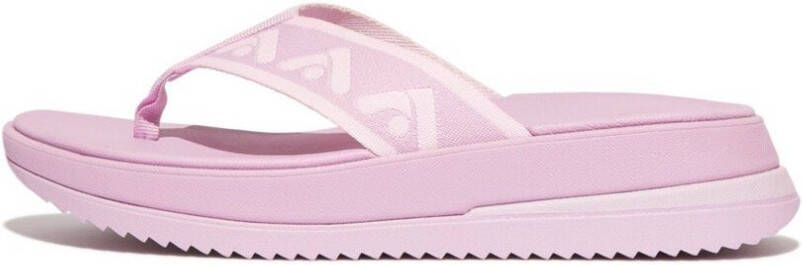 Fitflop Teenslippers SURFF WEBBING TOE sleehak zomerschoen slippers met microwobbleboard - Foto 2