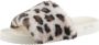 Flip Flop Pantoffels Pool*leo fur in luipaard-look - Thumbnail 1