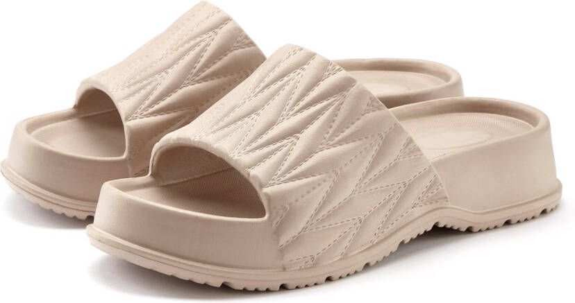 French Connection Slippers Badepantoffel mule sandaal open schoen badeschoen