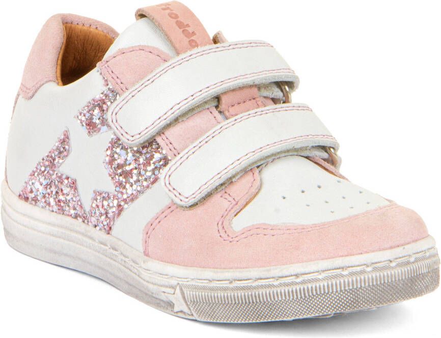Froddo Kid's Dolby Vrijetijdsschoenen wit pink
