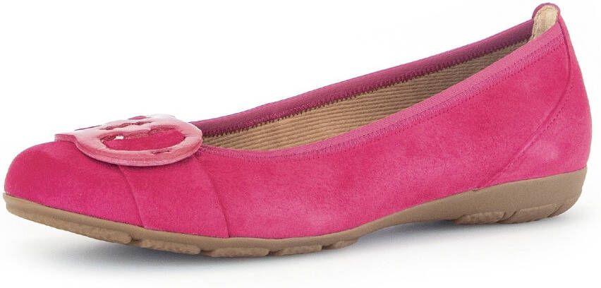Gabor Ballerina's platte schoenen instappers met hovercraft luchtkamer-zool