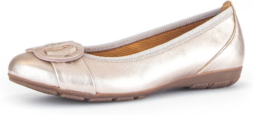 Gabor Ballerina's platte schoenen instappers met hovercraft luchtkamer-zool
