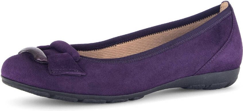 Gabor Ballerina's businessschoen lage schoen instapschoen comfortabele elastische afwerking - Foto 2