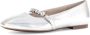 Gabor Ballerina's blockhak comfort schoen flats met fonkelende sierstenen - Thumbnail 2