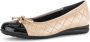 Gabor Ballerina's Florence lage schoen instapschoen businessschoen sierstiksels breedte g - Thumbnail 3